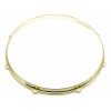 HDC3-14-8SBR - 14" 8 Holes Snare Side Brass 3mm Die Cast Drum Hoop