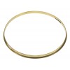 HSFB23-14SRA - 14" Snare Side 2.3mm Raw Brass Single Flange Drum Hoop