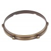 HDC3-10-6VBB - 10" 6 Holes Black 3mm Die Cast Drum Hoop - Vintage Brushed Brass