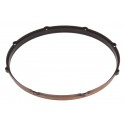 HDC3-16-8VBC - 16" 8 Holes Black 3mm Die Cast Drum Hoop - Vintage Brushed Copper