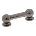 TL13D51-BK - Tube Lug Black - 51mm - Double Ended (x1)