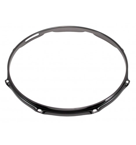 H30-13-8SBK - 13" 8 Holes Snare Side Black 3.0mm Super Triple Flange Drum Hoop