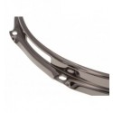 HS23-13-8SBK - 13" 8 Holes Snare Side Black 2.3mm S-Style Triple Flange Drum Hoop