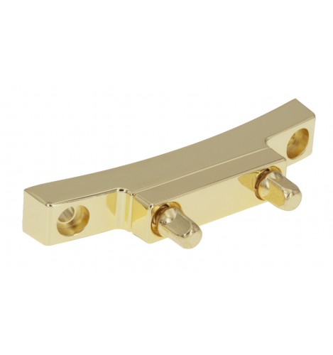 STOB5BR - Deluxe Snare Strainer Die Cast Butt Plate 62mm - Brass
