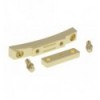 STOB5BR - Deluxe Snare Strainer Die Cast Butt Plate 62mm - Brass