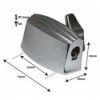TB7BK - Tom / Floor Tom Bracket Ø9.5-10.5mm Legs - 53mm Black (x1)