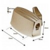 TB7BR - Tom / Floor Tom Bracket Ø9.5-10.5mm Legs - 53mm Brass (x1)