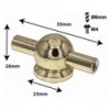 L24SD-BR - Snare Drum Lug - Single Drilling Point Brass (x1)