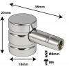 L10SDTT - Snare Drum / Tom Lug - Single Drilling Point (x1)