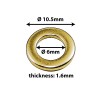 SW-BR - Steel Washer for Tension Rods - Brass (x20)
