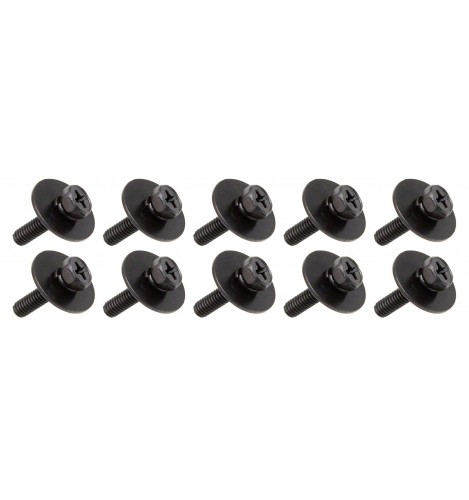 WSC4-16BK - M4 16mm - Mounting Screw for Wooden Shell - Black (x10)