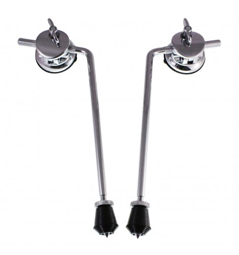 BDS3 - Bass Drum Spurs with Round Brackets (x2)