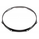 H23-12-8SBK - 12" 8 Holes Snare Side Black 2.3mm Super Triple Flange Drum Hoop