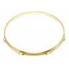 H23-14-8BR - 14" 8 Holes Brass 2.3mm Super Triple Flange Drum Hoop