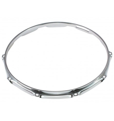 H30-14-10S - 14" 10 Holes Snare Side 3.0mm Super Triple Flange Drum Hoop