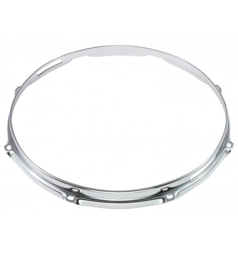 HS23-12-8S - 12" 8 Holes Snare Side 2.3mm S-Style Triple Flange Drum Hoop
