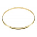 HSFB23-14BR - 14" 2.3mm Brass Single Flange Drum Hoop