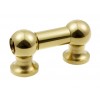 TL1D25-BR - Tube Lug Brass - 25mm - Double Ended (x1)