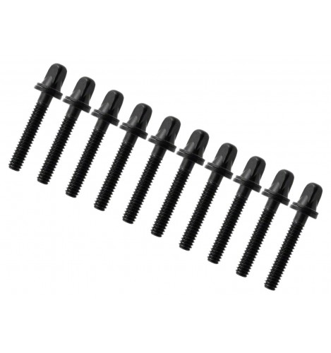 TRC-30W-BK - 30mm Tension Rod Black with washer - 7/32" Thread (x10)