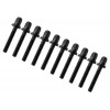 TRC-30W-BK - 30mm Tension Rod Black with washer - 7/32" Thread (x10)