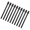 TRC-75W-BK - 75mm Tension Rod Black with washer - 7/32" Thread (x10)