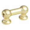 TL12D25-BR - Tube Lug Brass - 25mm - Double Ended (x1)