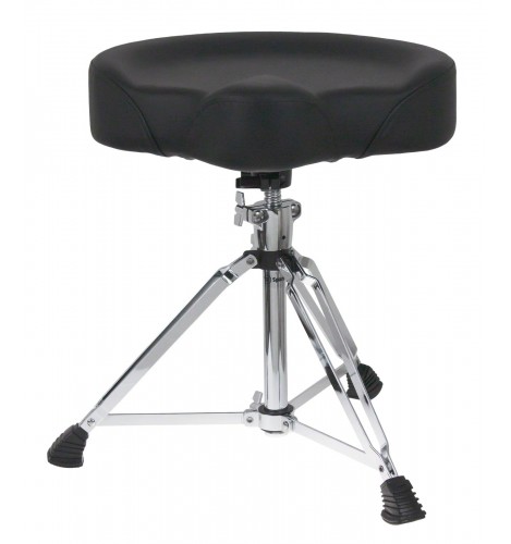 DTHS1 - Pro Drum Throne Saddle Shaped Double-Braced Legs